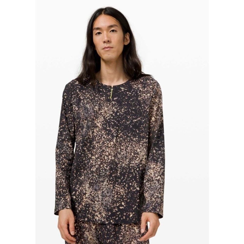 Lululemon Ashta Henley Long Sleeve